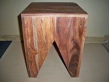   Sheesham Blumensäule Beistelltisch 44 cm hoch   Gutmann Factory