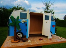 B - Ware Vogelhaus ,Nistkasten, Vogelhäuschen, Camper ` Hippie Mobil´