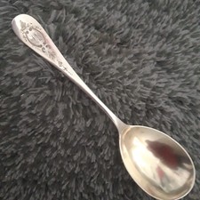 Sahnelöffel Silber 800 antik