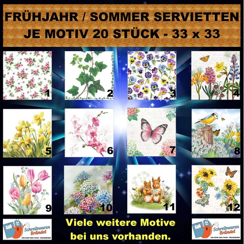 Servietten motiv - servietten,