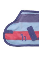Pferdedecke Fleece Abschwitzdecke Rising Star gestreift Größe 75-125