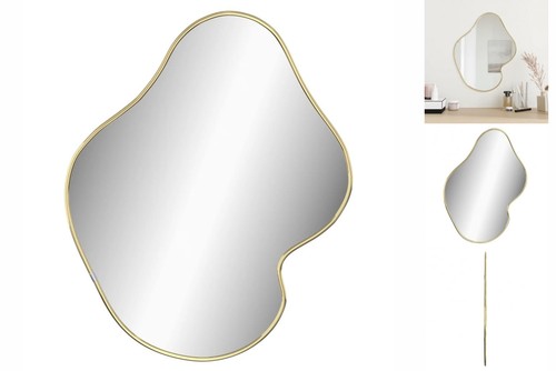 Wandspiegel golden 50x40 - 50x40, cm