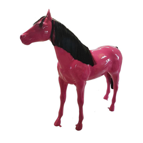 Skulptur pferd lebensgroß - pferd,