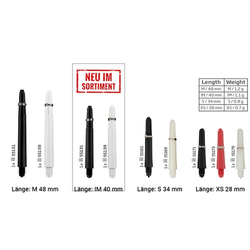 Bull dart nylon shaft 4 - bull's,