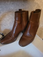 Graceland Stiefeletten Boots Gr.39 Leder Damenschuhe