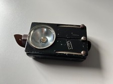 DDR NVA Reichsbahn Artas Narva MdI 3-Farb Taschenlampe Signallampe schwarz