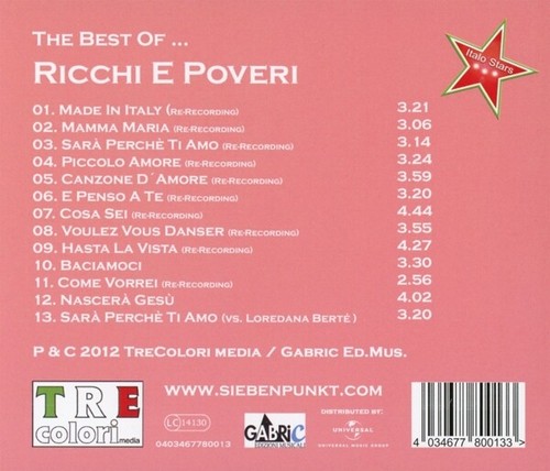 Ricchi poveri the best of - ricchi,