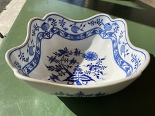 Antike Hutschenreuter Zwiebelmuster Schale Porzellan LHS