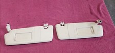 SET beige Sonnenblende + Halter beleuchtet 8P0857551 -552 Audi A3 2003 8P1