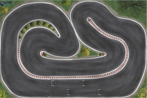 Driftstrecke drift park neu - park,