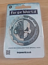 Warhammer40k, Horus Heresy, Imperial Fists, Schulterpanzer, 10 Stk. für MK IV