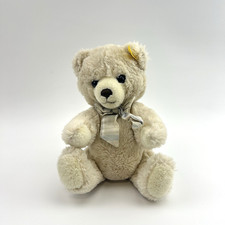 Steiff Teddy Bär Petsy 012488 | Beige Schleife | 31cm | Plüsch Sammler Vintage