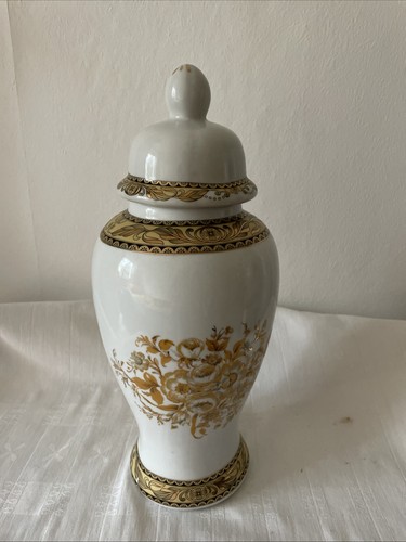 Elegante deckelvase - elegante,
