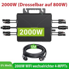 2000W Drosselbar auf