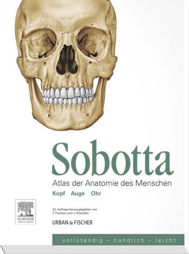Kopf auge ohr - kopf,, sobotta