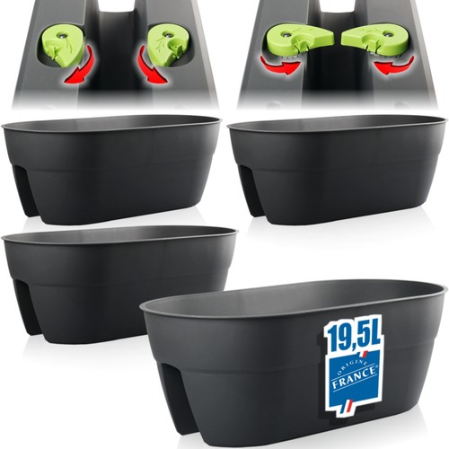 Blumenkasten 56cm balkon - 4x,