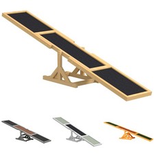 PawHut Hundewippe Hunde Agility Wippe Welpenspielzeug Hundesport