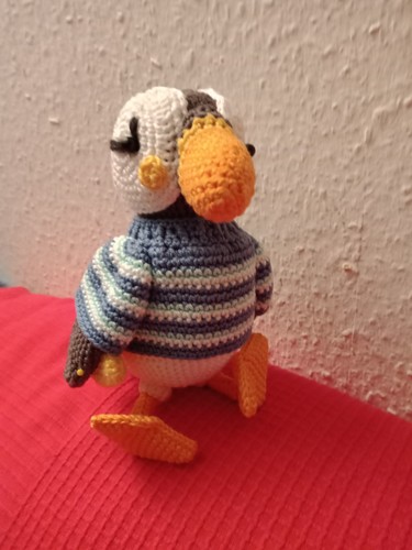 Vogel papageientaucher - vogel:,