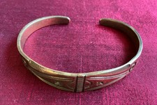 Armreif Messing Afrika 80er