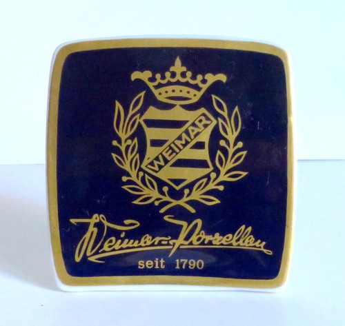 Weimar porzellan werbe - weimar,