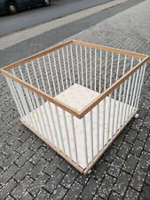 Laufstall 1m x 1m Höhenverstellbar