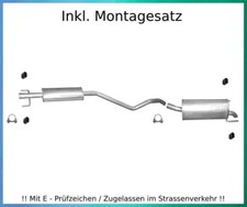 Auspuffanlage für Opel Astra H Caravan 1.4 55/66KW Auspuff Montagesatz