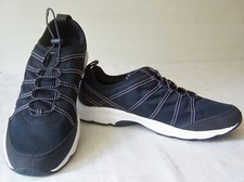 "LANDS' END" Gr.46-46,5 leichte, bequeme Halbschuhe/Sneaker blau neuwertig