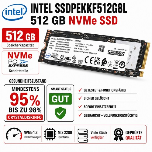 Intel ssdpekkf512g8l 512gb - 🔥intel,