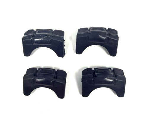 Gleitstück gummi clip - 4x,