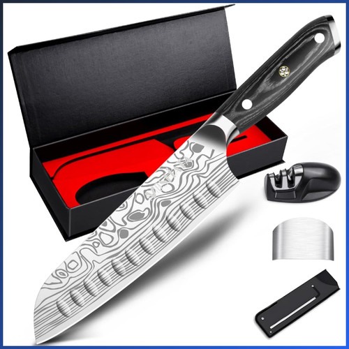 Santoku messer 18cm - santoku,
