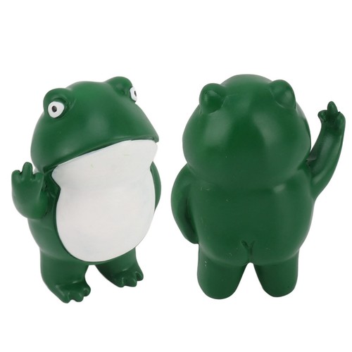 Rebellische froschfigur - rebellische,