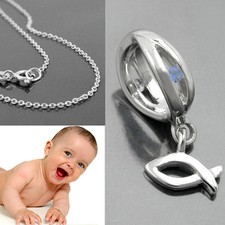 Jungen Zirkonia blau Infinity