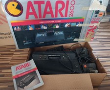 Atari 2600 Vintage Spielekonsole Sammlung Spiele Rarität