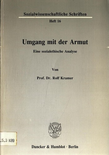 Umgang mit der - armut:, eine