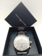Tommy Hilfiger Herren-Armbanduhr, 44 mm, analog, Quarz, Multifunktionsuhr