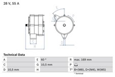 Bosch lichtmaschine generator - bosch,