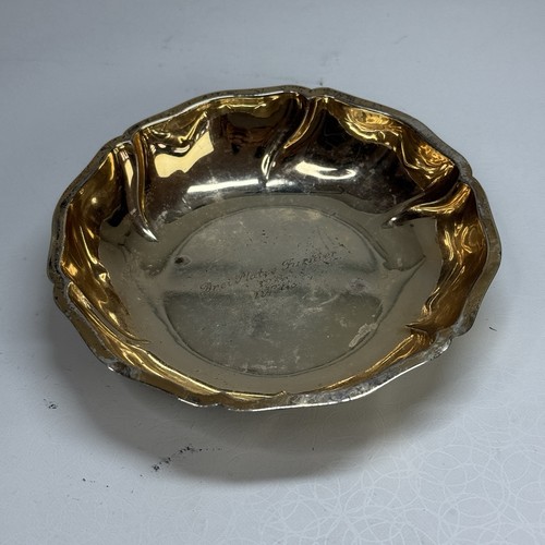 835 silber schale graviert wtb - graviert,