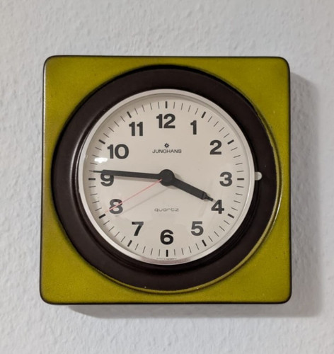 Junghans uhr keramik wanduhr - junghans, keramik-wanduhr