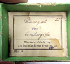 Baryt xx  -  Schwerspat von Freiberg in Sachsen    historisches Stück