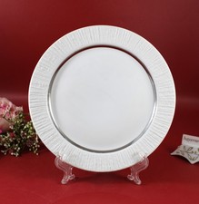 Thomas Arcta Platinrand - Kuchenteller / Frühstücksteller Ø 19 cm. Relief