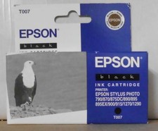 Epson T007 Tinte black Stylus Photo 790 870 875DC 890 895 900 915 1270 1290