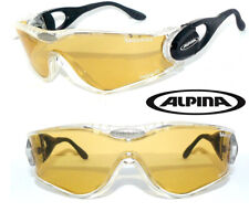 ALPINA Sonnenbrille SWING 30 GELB TRANSPARENT 60 LEGEND SPORTBRILLE DSV / SKI