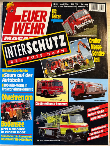 Feuerwehr magazin juni - feuerwehr, nr.6