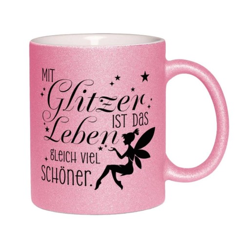 Tassenbrennerei glitzertasse - tassenbrennerei,