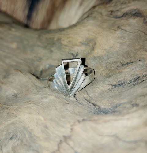 925 silber unikat ring - 925,