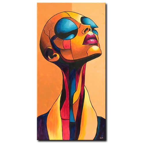 Acryl bild gemälde - bild, modern