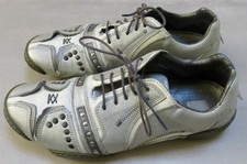 Girbaud Halbschuhe  Damen 39  hellgrau / silber extravagant  sehr gut