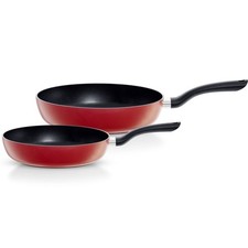 Fissler Cenit Red Pfannenset 24 cm + 28 cm Induktion Antihaftbeschichtet