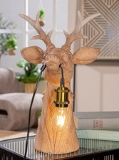Gilde Tischleuchte Hirsch