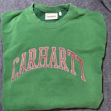 CARHARTT Pullover Vintage Sweatshirt grün Gr. L